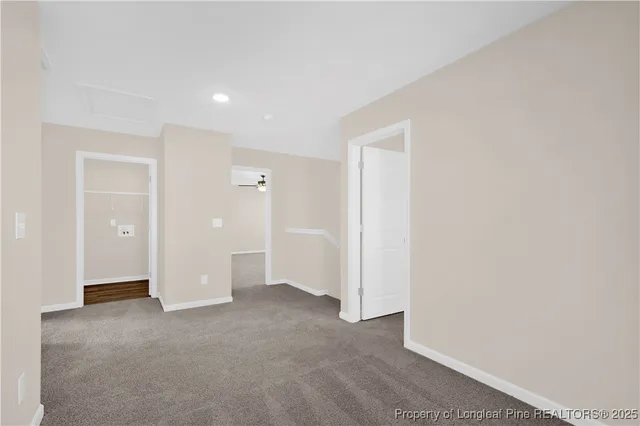 a view of empty room