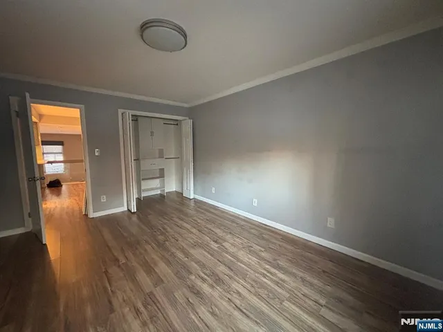 wooden floor in an empty room