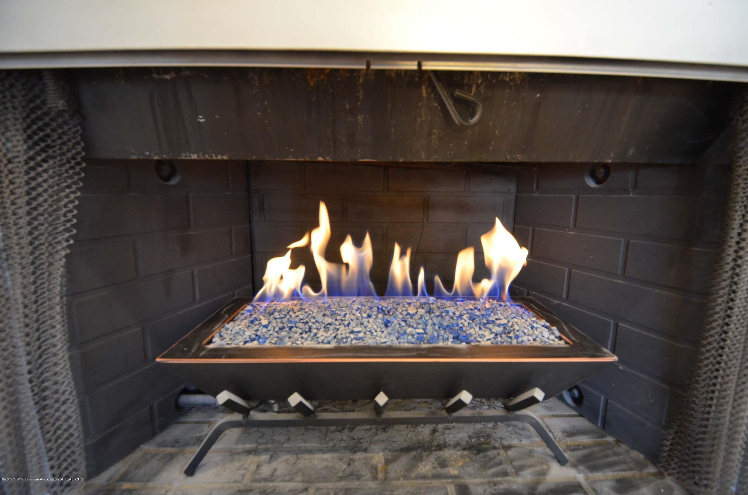 10671 Stark Acres Road Olive Branch, MS 38654 - Photo 13 of 30 Fireplace Glass Rock Burner