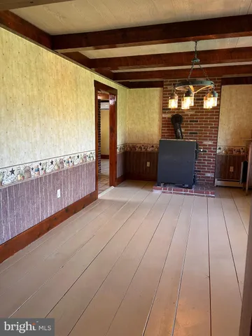 a view of a room with window