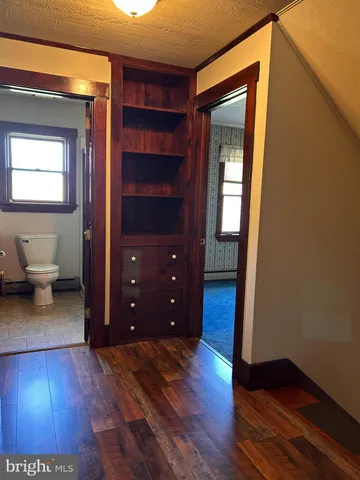 a view of a room with window