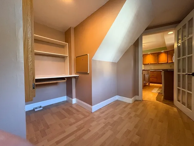 a view of empty room