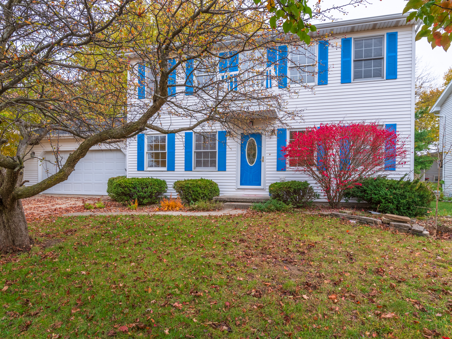 116 North Blair Drive Normal, IL 61761 - Photo 2 of 41 a front view of a house with garden