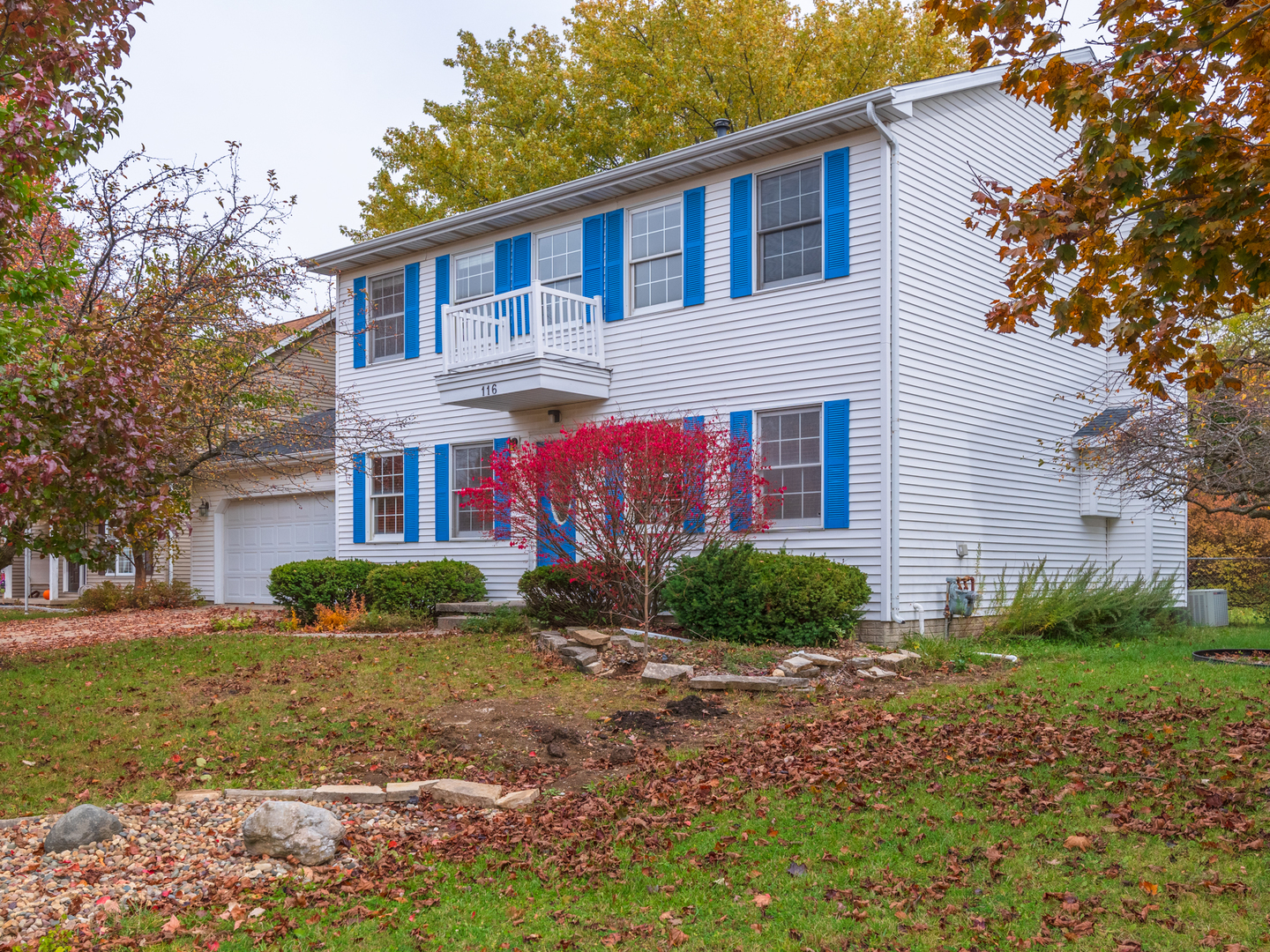 116 North Blair Drive Normal, IL 61761 - Photo 4 of 41 a front view of a house with garden