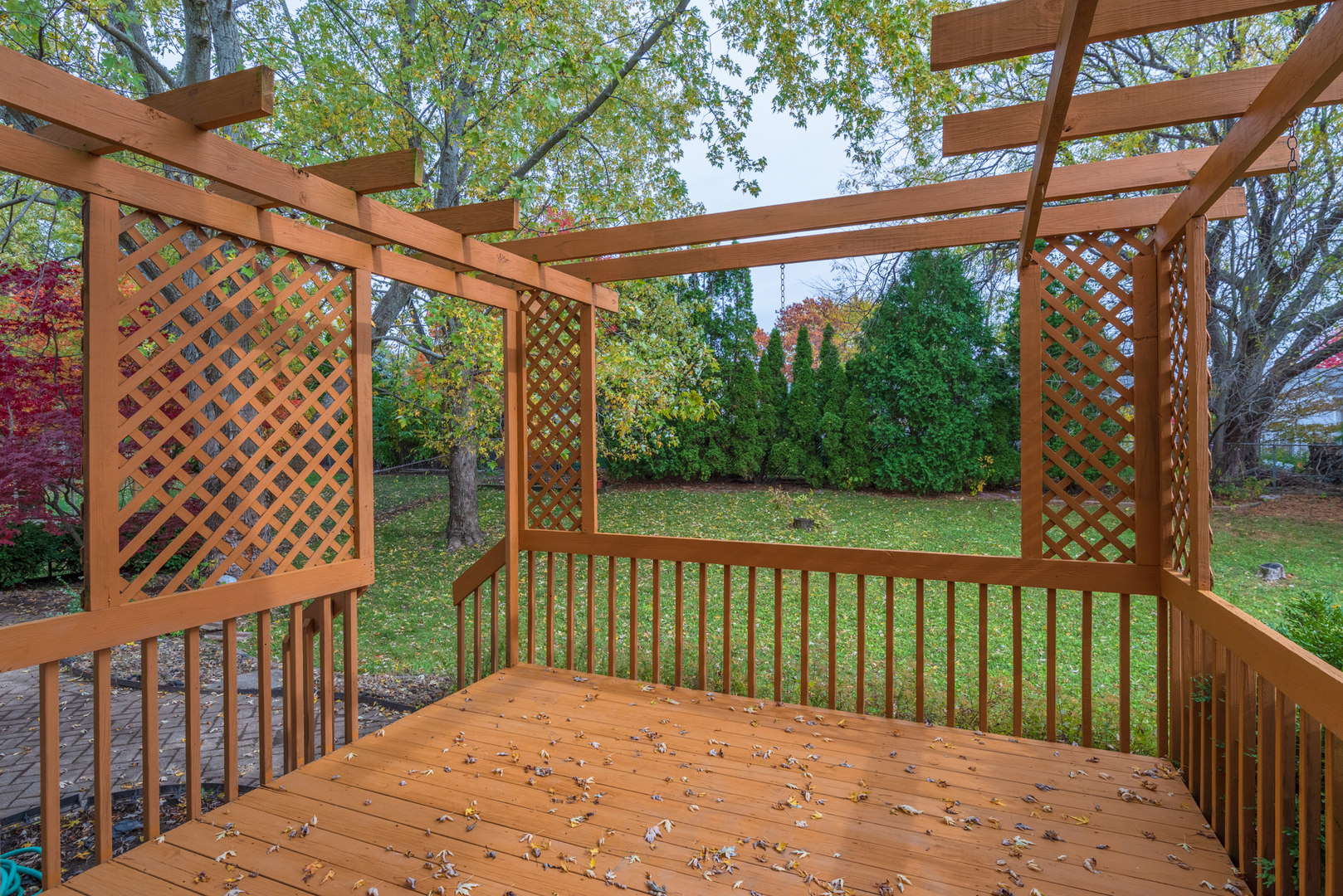 116 North Blair Drive Normal, IL 61761 - Photo 7 of 41 a view of a wooden deck