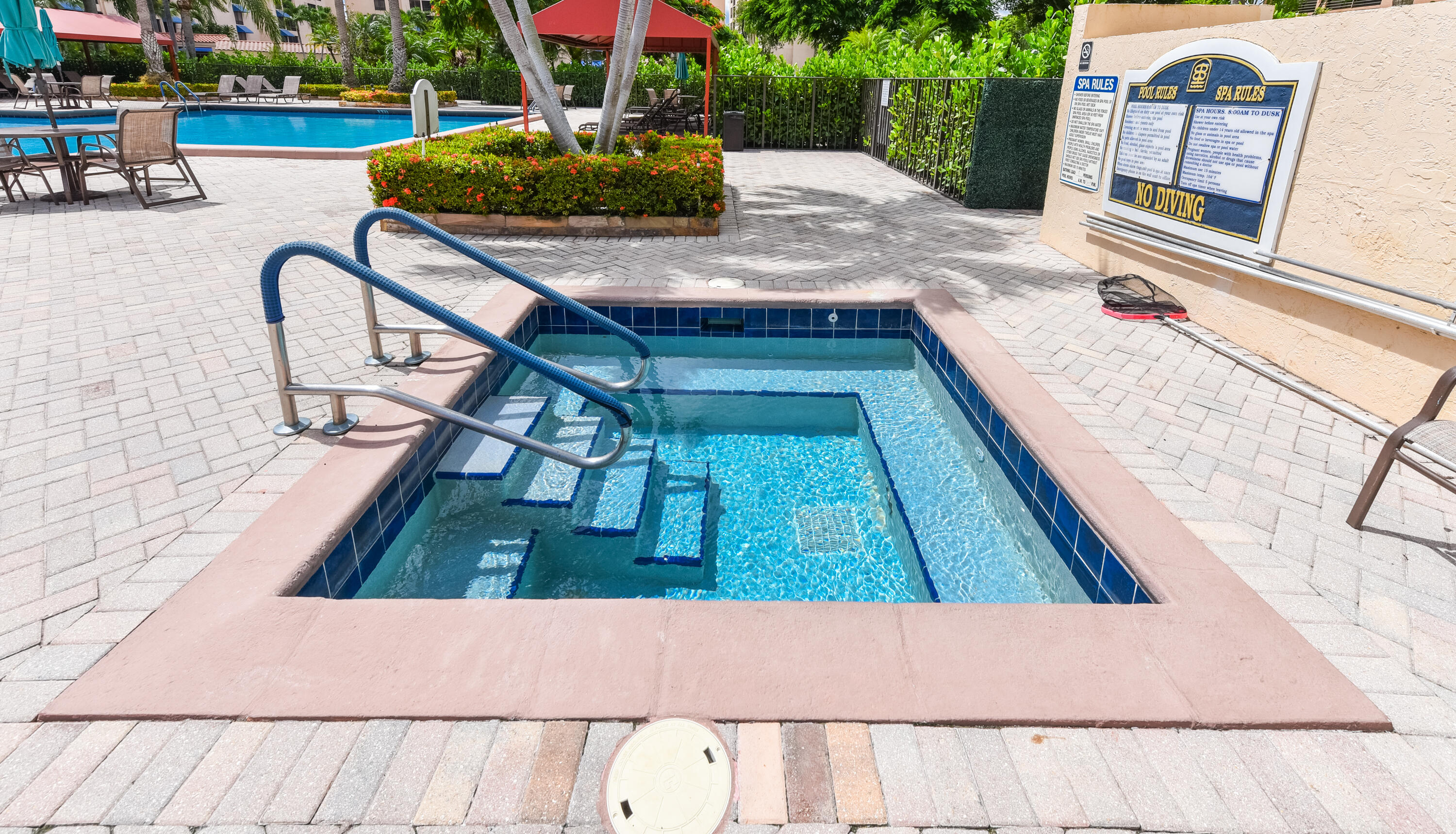 7145 Promenade Drive, Unit 101 Boca Raton, FL 33433 - Photo 21 of 24 a view of swimming pool with seating space