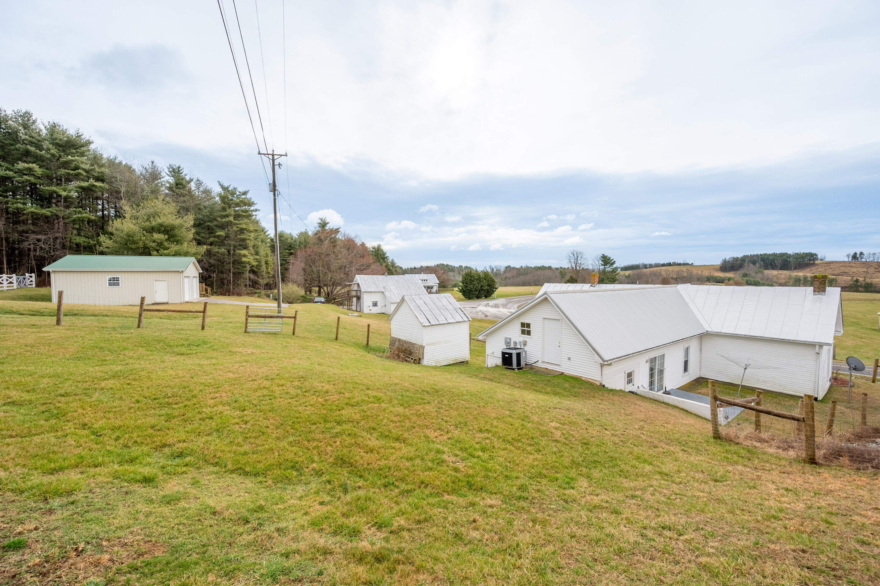 3517 Daniels Run Road Northeast Pilot, VA 24138 - Photo 47 of 89 a view of a terrace with chairs