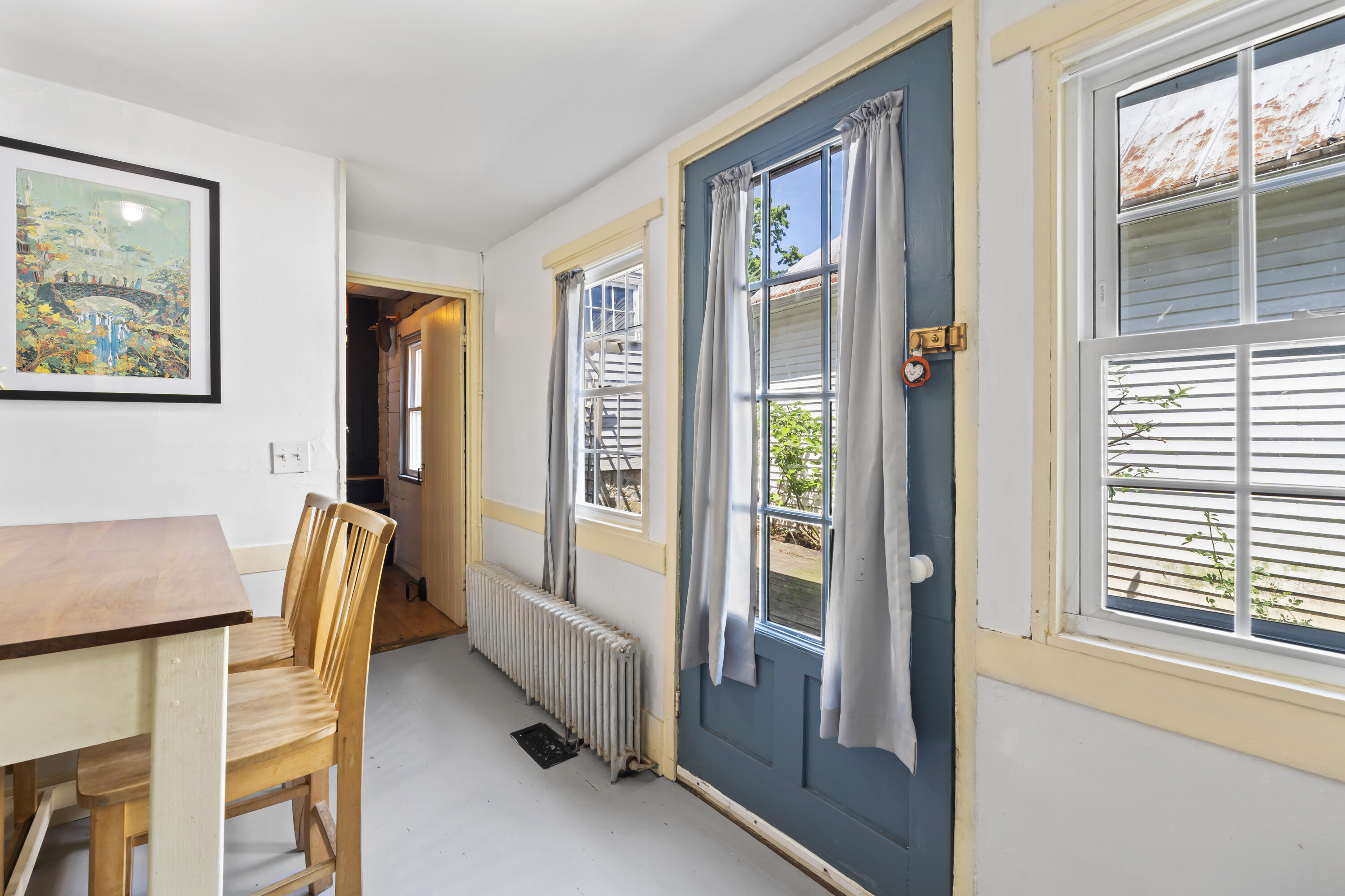 141 Centre Street Bath, ME 04530 - Photo 22 of 88 Kitchen Door to side deck - 141 Centre