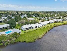 Undisclosed Address Stuart, FL 34994 - Photo 39 of 41 an aerial view of residential houses with outdoor space and river