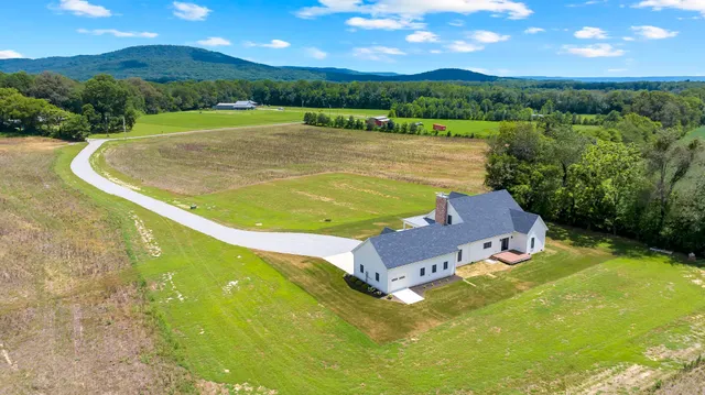 a view of a room with a ocean view