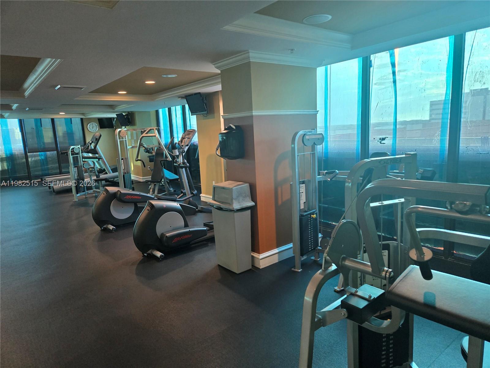 888 Douglas Road, Unit 405 Coral Gables, FL 33134 - Photo 20 of 24 Gym is Open During Pool Renovations Floor8