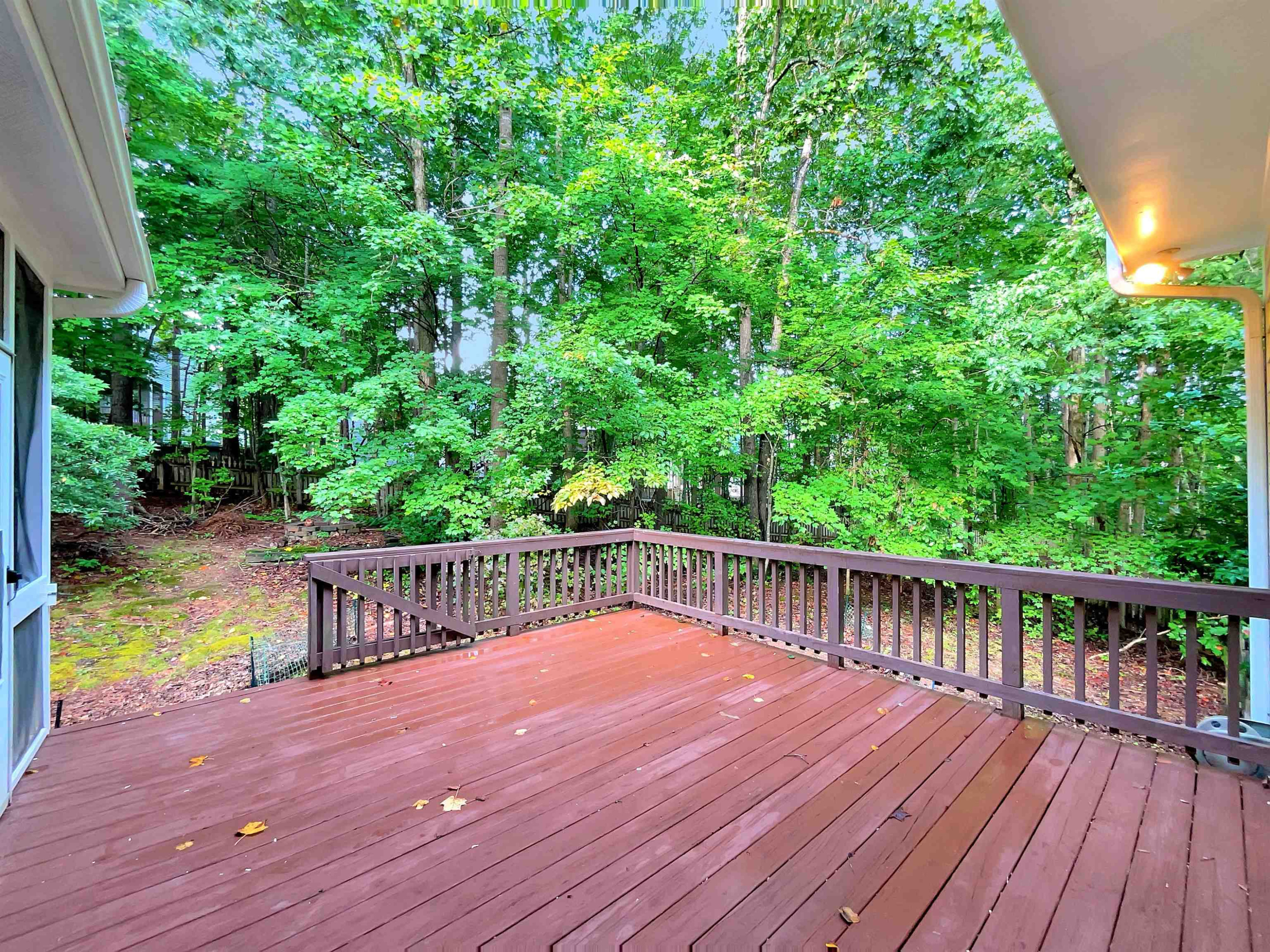 207 Normandy Drive Clayton, NC 27527 - Photo 14 of 25 a view of balcony with wooden floor