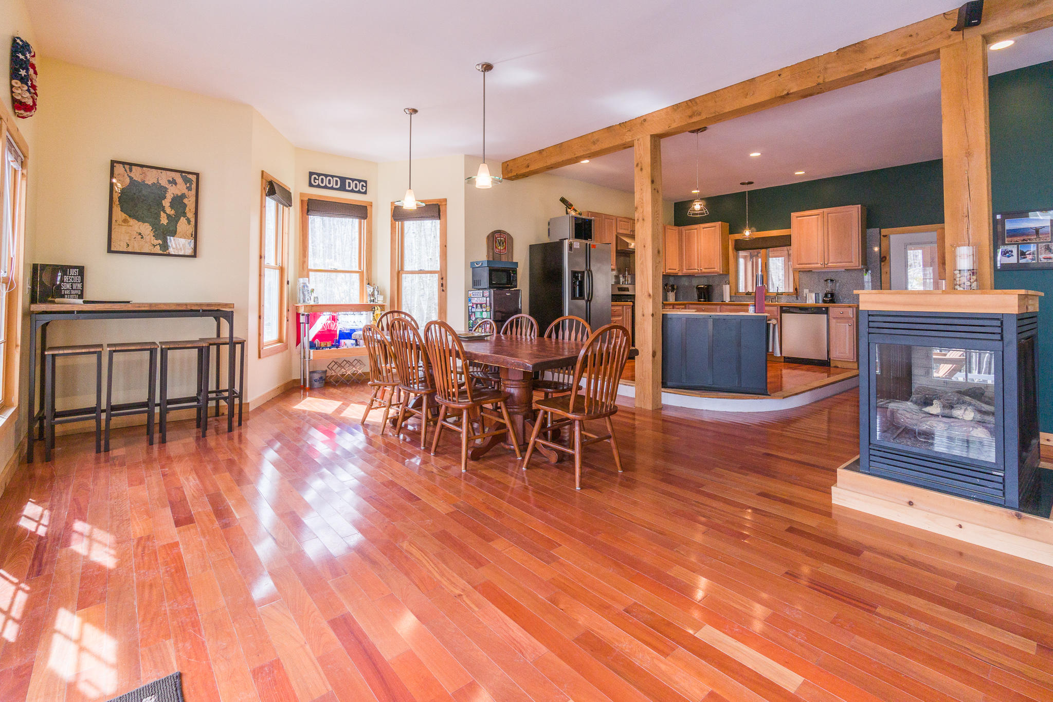 1874 Ridge Road Standish, ME 04084 - Photo 10 of 32 view of kitchen and dining