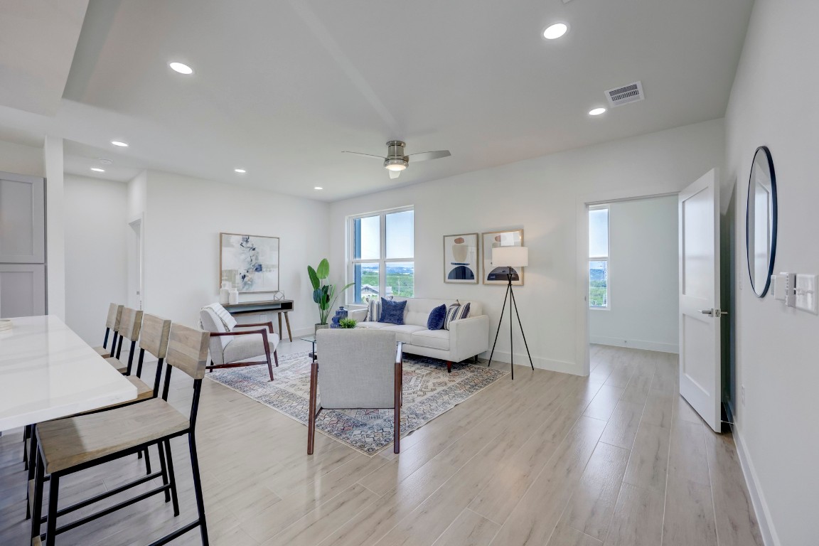 4300 Mansfield Dam Road, Unit 1231 Austin, TX 78734 - Photo 31 of 38 #921 FLOOR PLAN A. TILE THAT LOOKS LIKE WOOD COMES STANDARD IN THESE CONDOS. VERY HIGH END CARPETING WITH UPGRADED PAD IN BEDROOMS IS STANDARD.