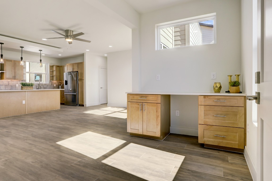 4300 Mansfield Dam Road, Unit 1231 Austin, TX 78734 - Photo 37 of 38 This condo does not have a wall between the living room and the office area. This is an option. This condo is #931 and is floor plan A.