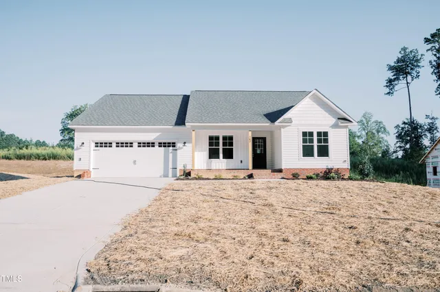 front view of house with a yard