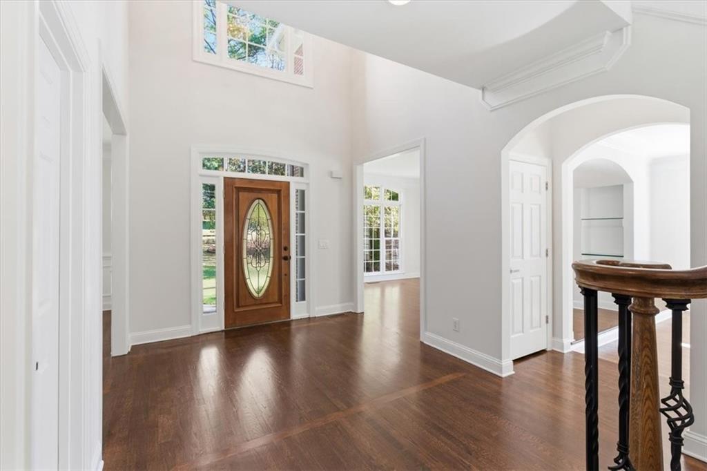 166 Windrift Drive Dallas, GA 30132 - Photo 5 of 72 a view of an entryway with wooden floor