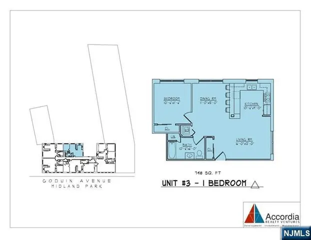 $2,400 | 648 Godwin Avenue, Unit 3, Midland Park, NJ 07432