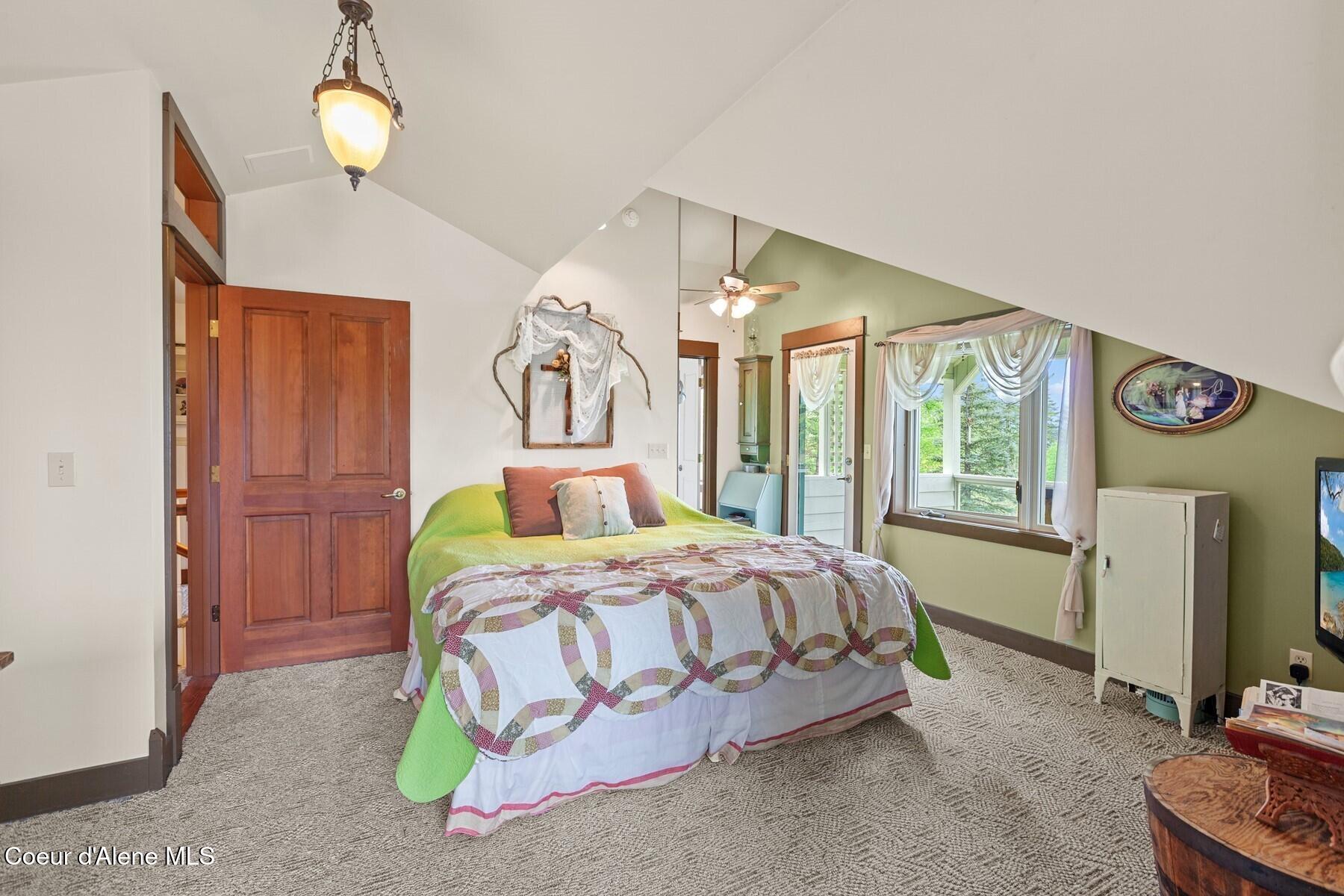 3467 East Sunset Drive Harrison, ID 83833 - Photo 18 of 55 Second Floor En-Suite Bedroom