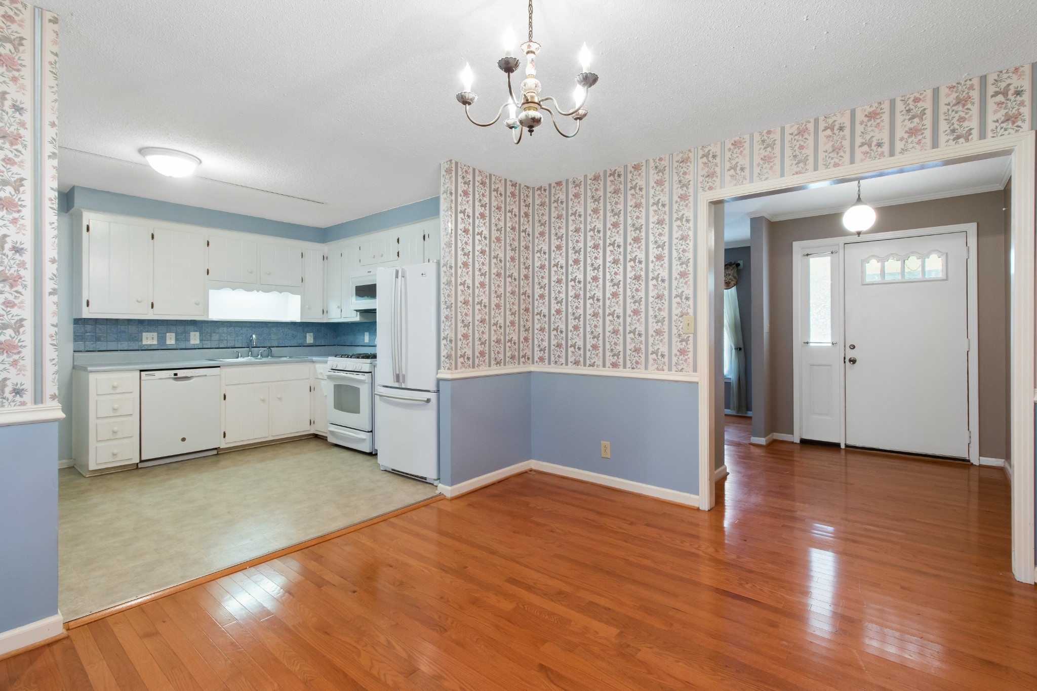 307 Revere Road Clarksville, TN 37043 - Photo 13 of 38 a view of a kitchen with wooden floor and a kitchen