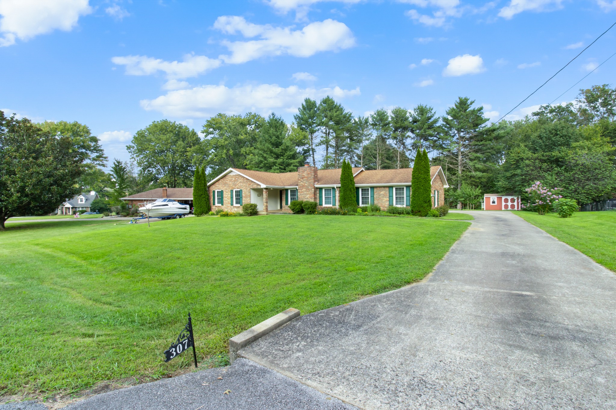307 Revere Road Clarksville, TN 37043 - Photo 2 of 38 a house view with a garden space