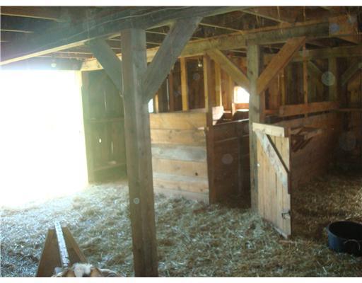 99 Dundee Road Albany Twp, ME 04217 - Photo 8 of 23 Stable/Barn. Interior barn