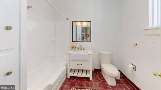 19 Valley Road Lewistown, PA 17044 - Photo 27 of 37 a bathroom with a sink a toilet and mirror