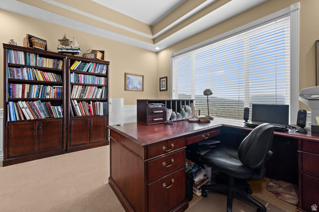 708 Eagle Rdg Drive Bountiful, UT 84010 - Photo 52 of 69 Main level home office view 2
