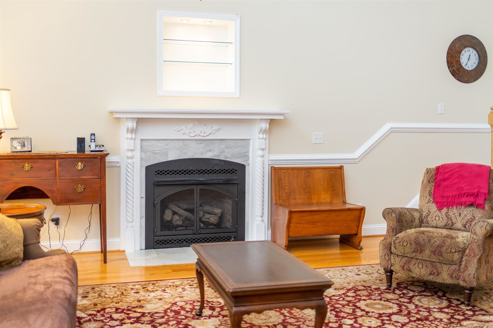 60 Koogler Trail Raphine, VA 24472 - Photo 42 of 75 a living room with furniture and a fireplace