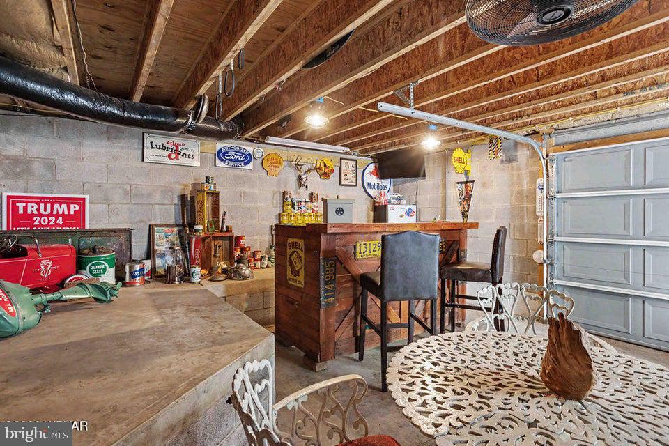 2025 Whiskey Run Road Muncy Valley, PA 17758 - Photo 41 of 54 Cozy basement bar with vintage flair.