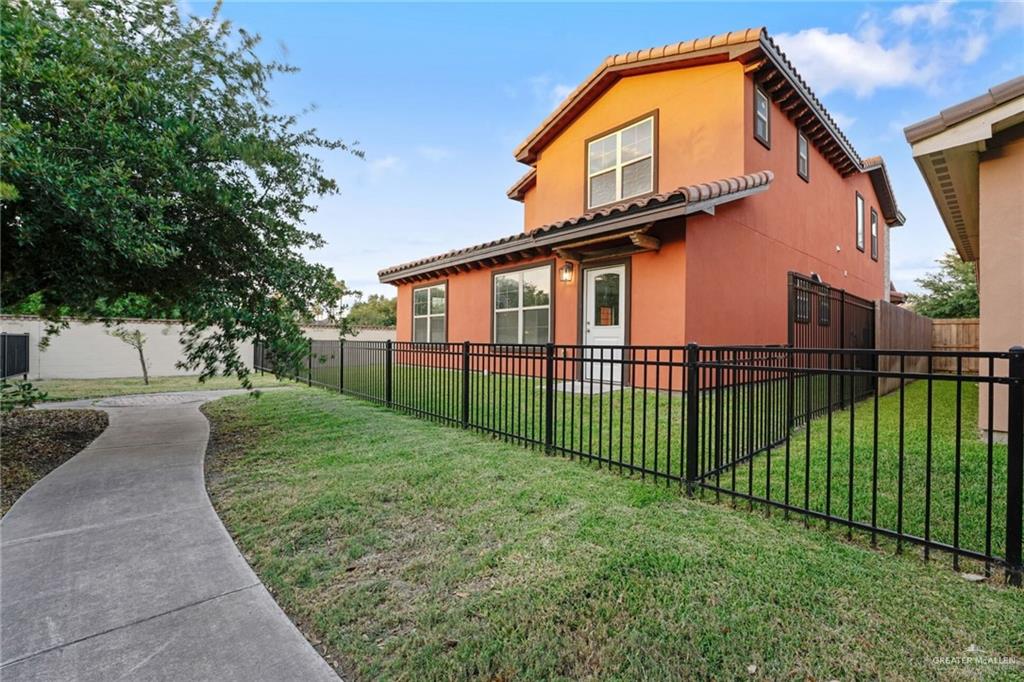 2906 Alcala Court Mission, TX 78572 - Photo 15 of 17 a view of a garden with a staircase