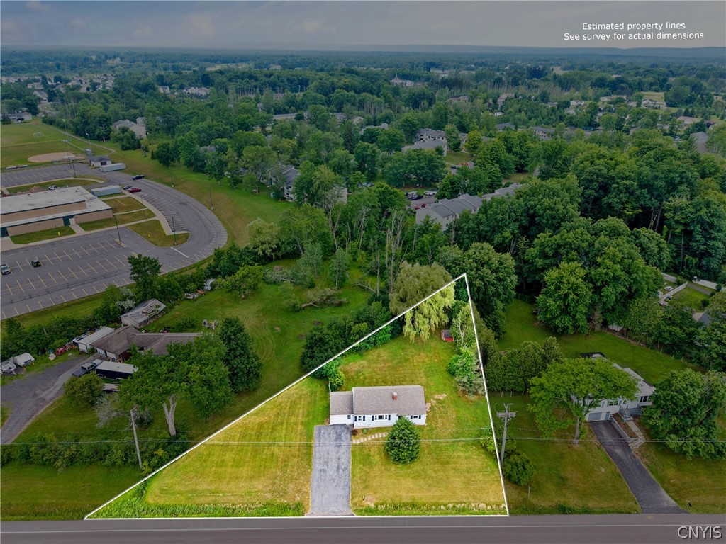 6130 South Bay Road Cicero, NY 13039 - Photo 26 of 30 Here in this bird's-eye view, we clearly can see the amazing size of this impressive lot!