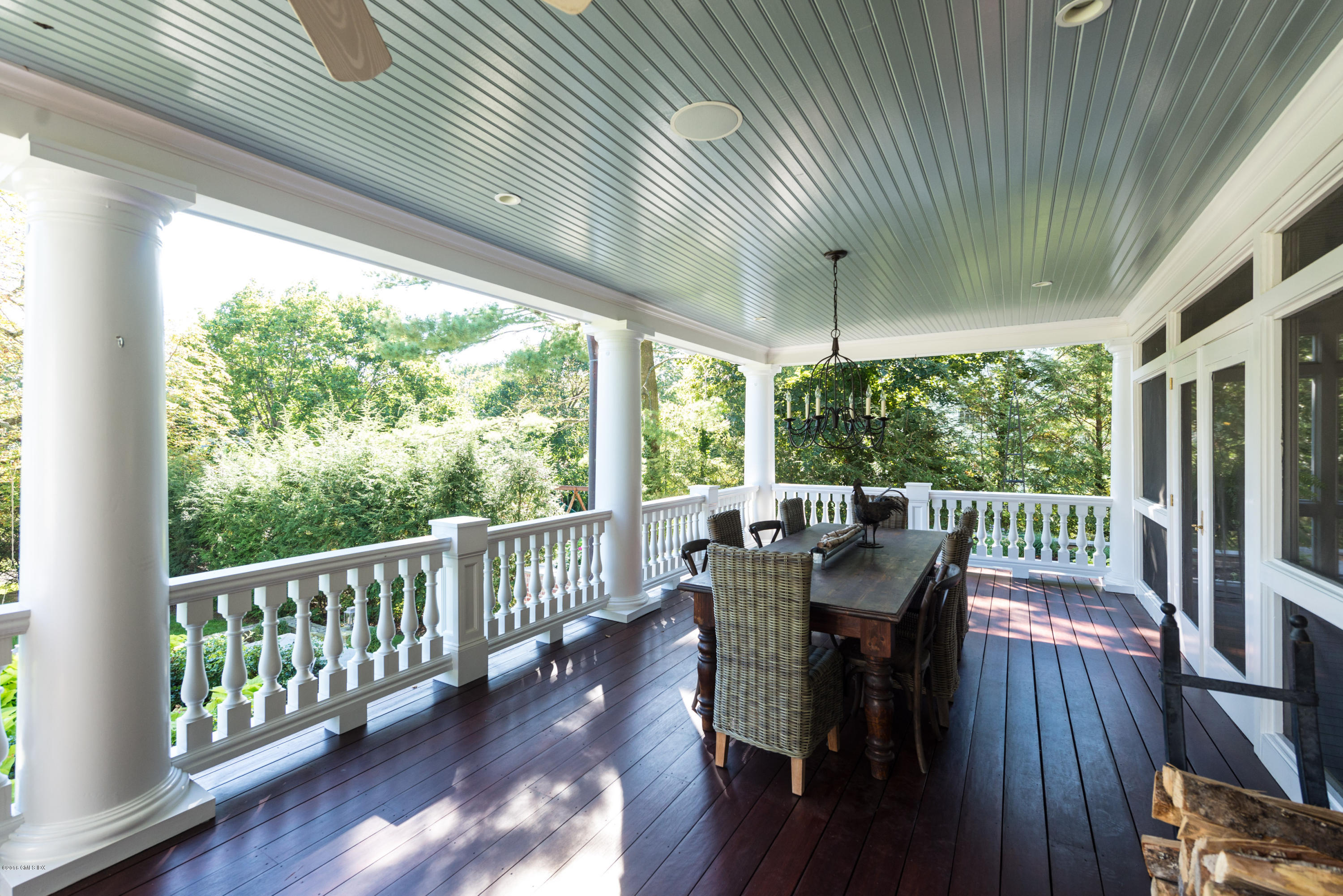77 Maple Avenue Greenwich, CT 06830 - Photo 14 of 33 back veranda