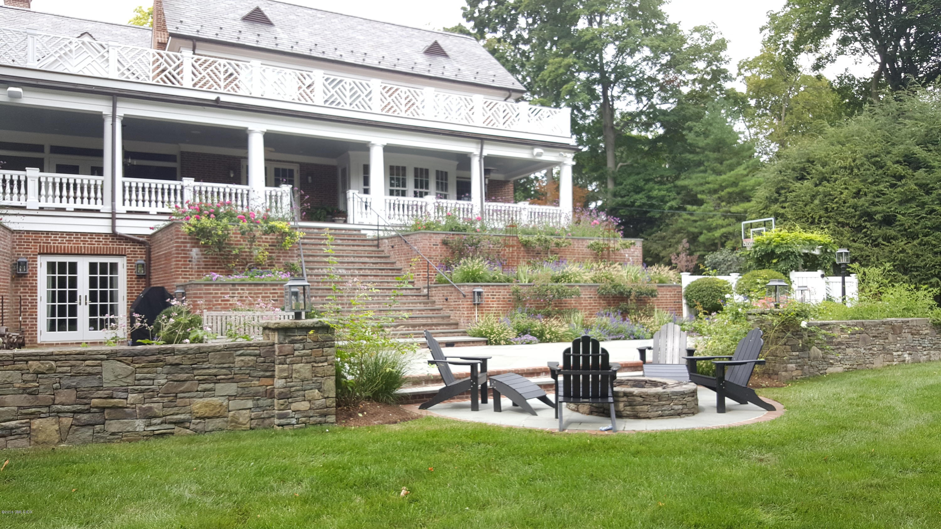 77 Maple Avenue Greenwich, CT 06830 - Photo 29 of 33 firepit and terrace