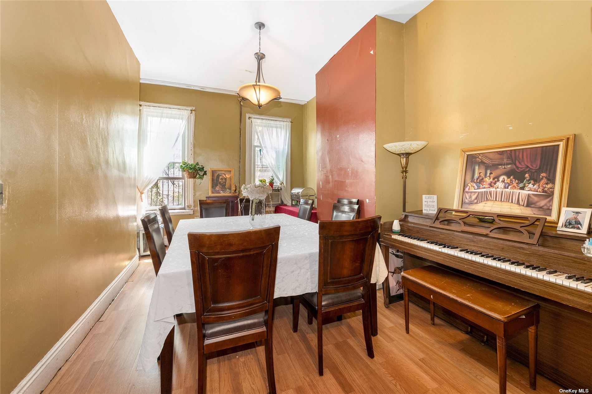 20 Weirfield Street Brooklyn, NY 11221 - Photo 5 of 12 a view of a dining room with furniture and wooden floor