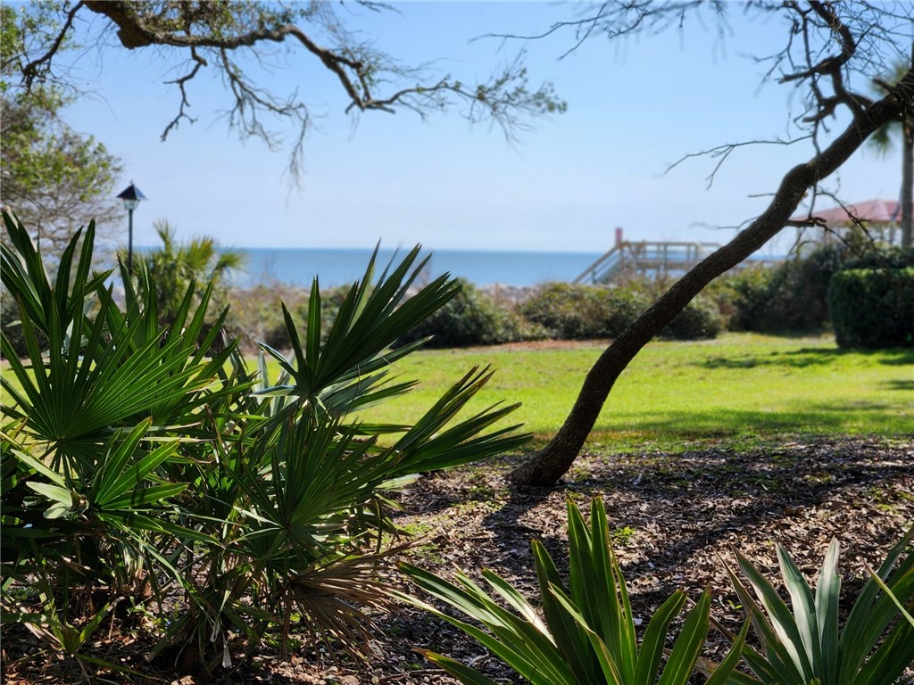 View from the patio to Gazebo and deck.