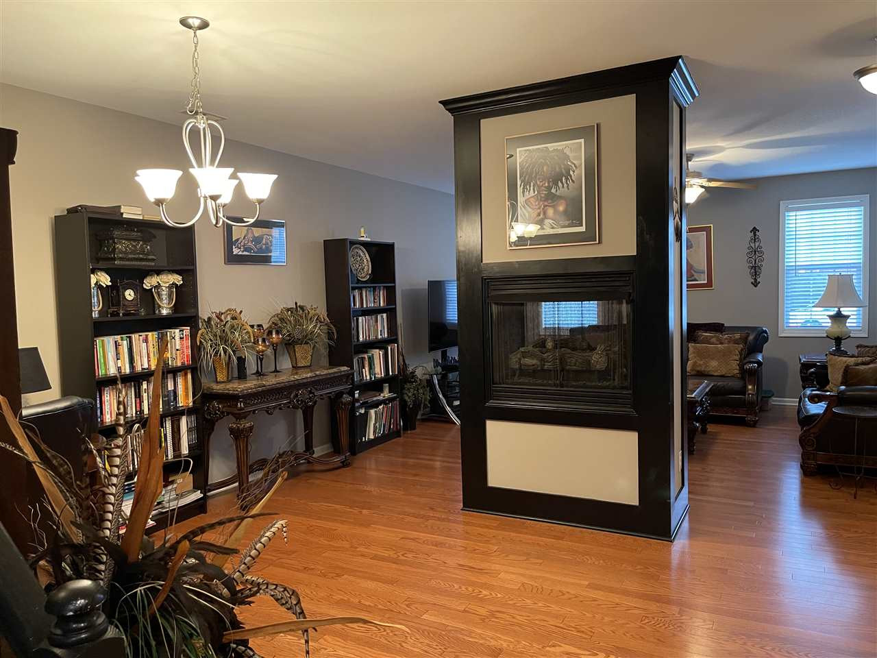 Family Rm w/Double Fireplace