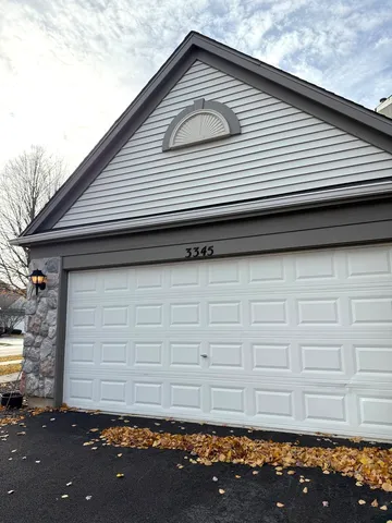 a side view of a house