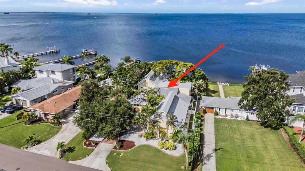 615 North Mayo Street Palm Harbor, FL 34683 - Photo 60 of 73 an aerial view of a house with a yard