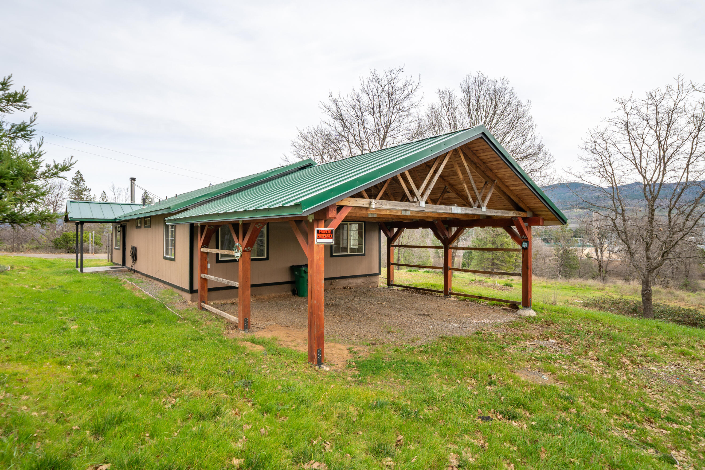 29800 Ranch Road Montgomery Creek, CA 96065 - Photo 31 of 74 a view of house with backyard and wooden fence