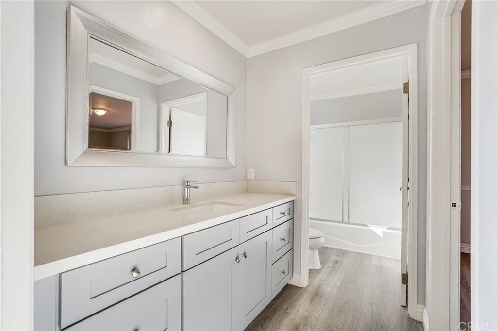 21626 Fairwind Lane Diamond Bar, CA 91765 - Photo 33 of 44 a bathroom with a sink and a mirror