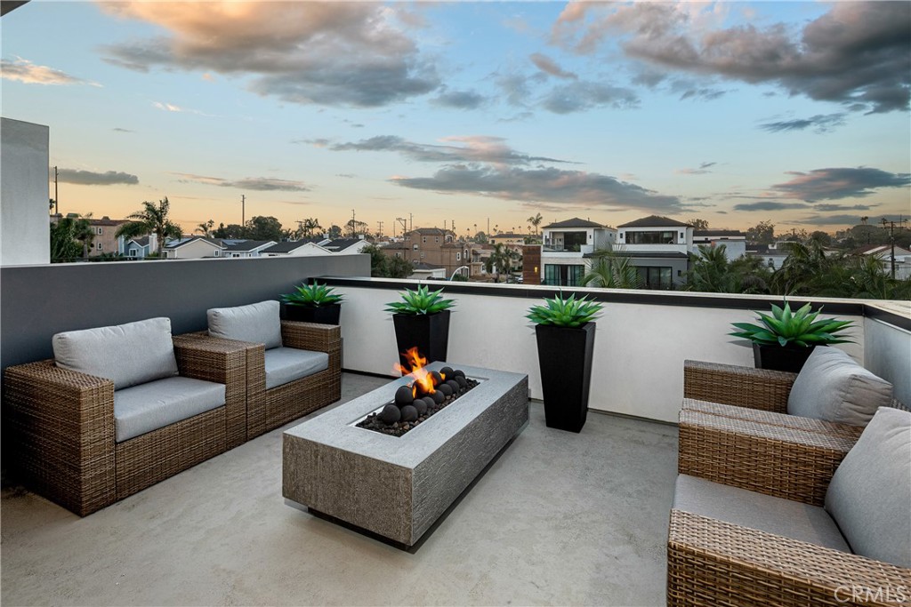 1004 Huntington Street Huntington Beach, CA 92648 - Photo 45 of 46 a terrace view with seating space and barbeque oven