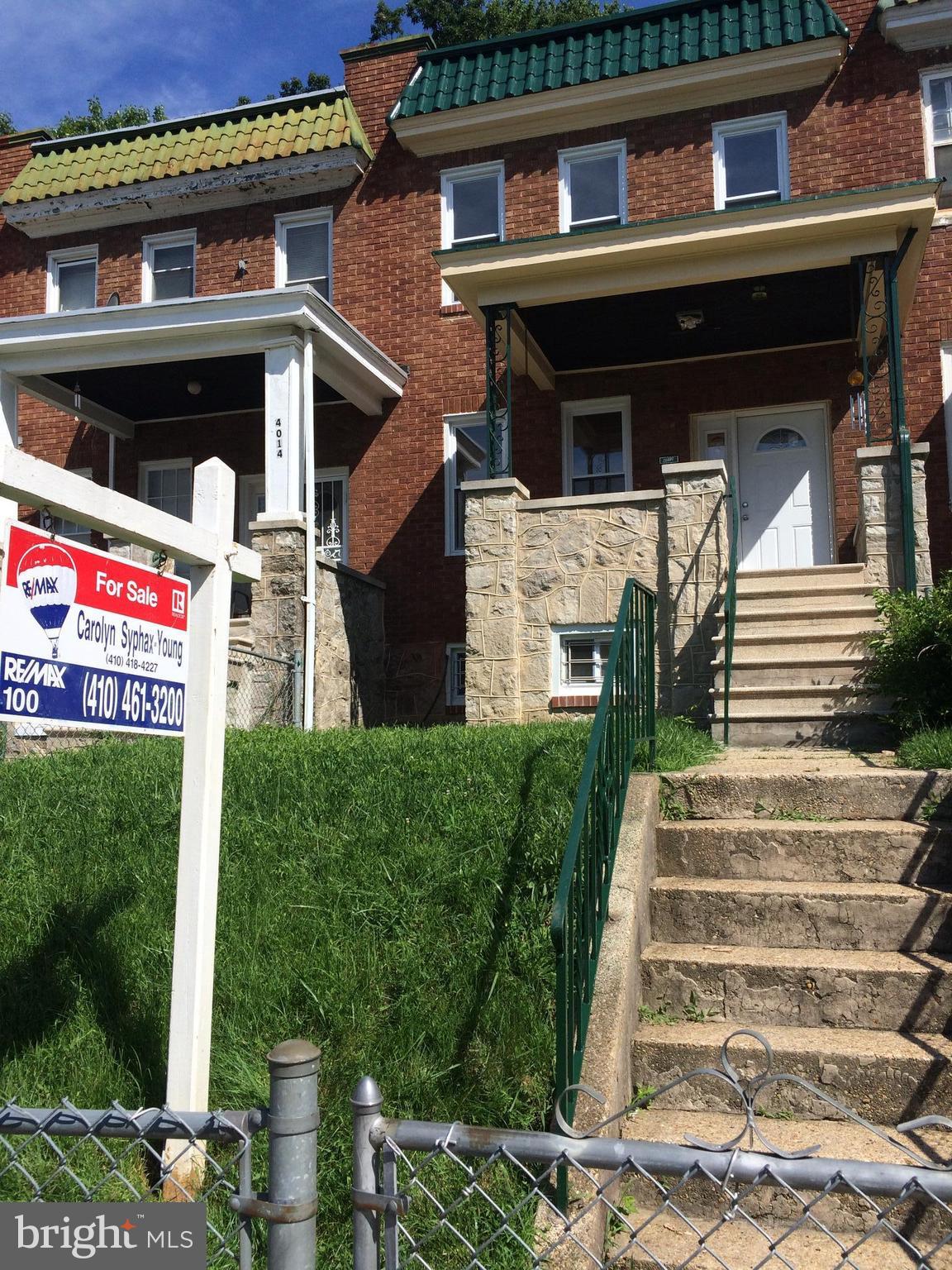 4012 Fairfax Road Baltimore, MD 21216 - Photo 2 of 21 Exterior (Front)