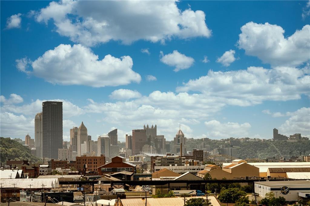 3725 Butler Street, Unit 406 Pittsburgh, PA 15201 - Photo 16 of 21 a city view with lot of high rise buildings