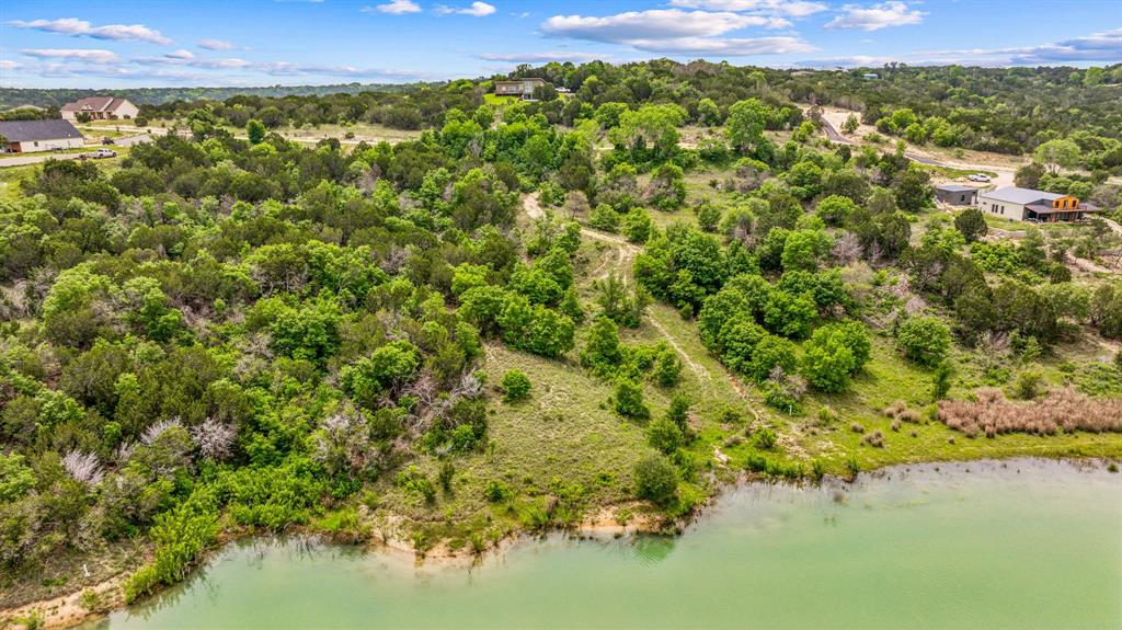 1165 Anchor Way Bluff Dale, TX 76433 - Photo 14 of 40 a view of a lake from a yard