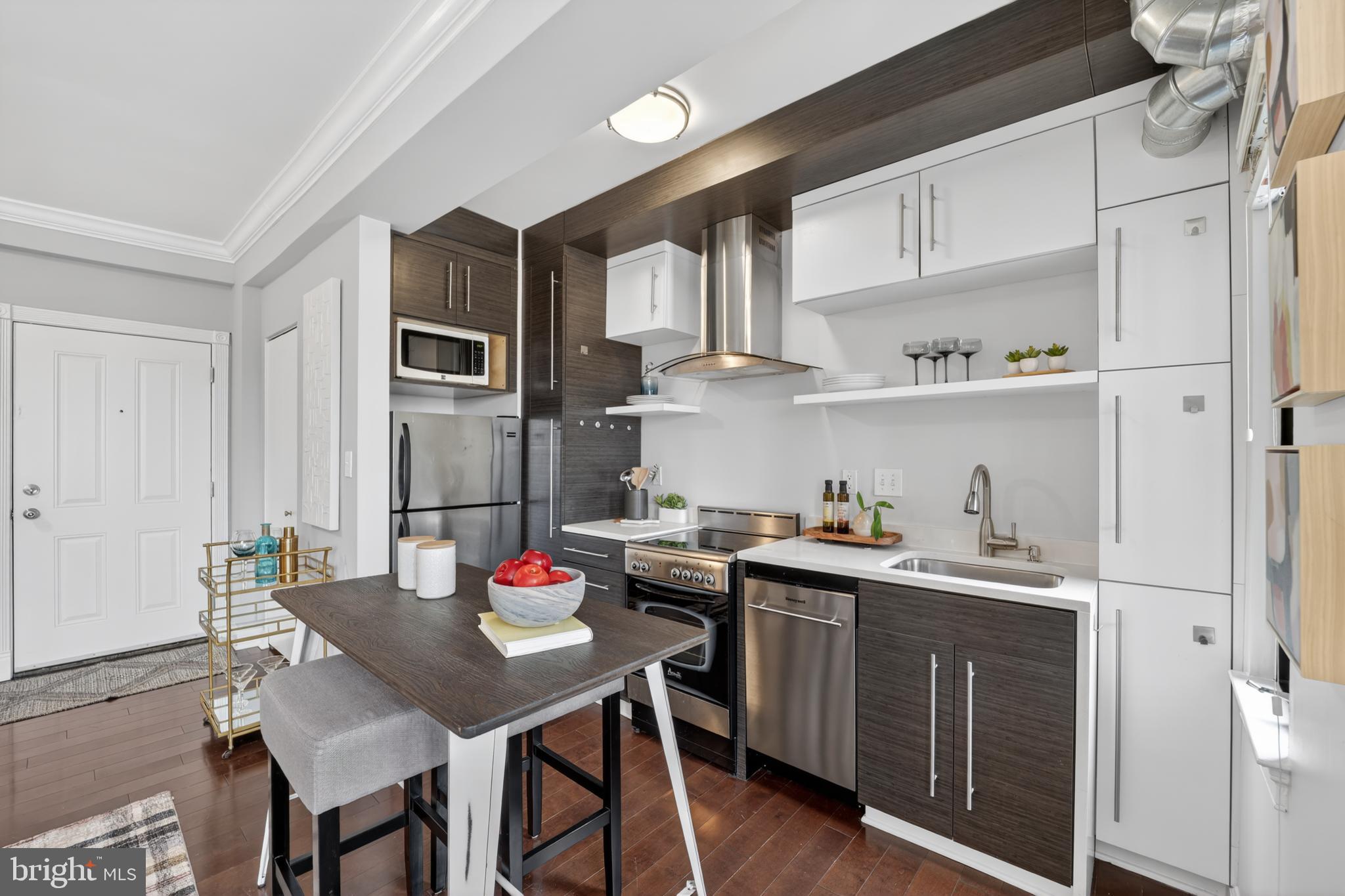 1701 16th Street Northwest, Unit 627 Washington, DC 20009 - Photo 11 of 29 Abundant cabinet & pantry storage
