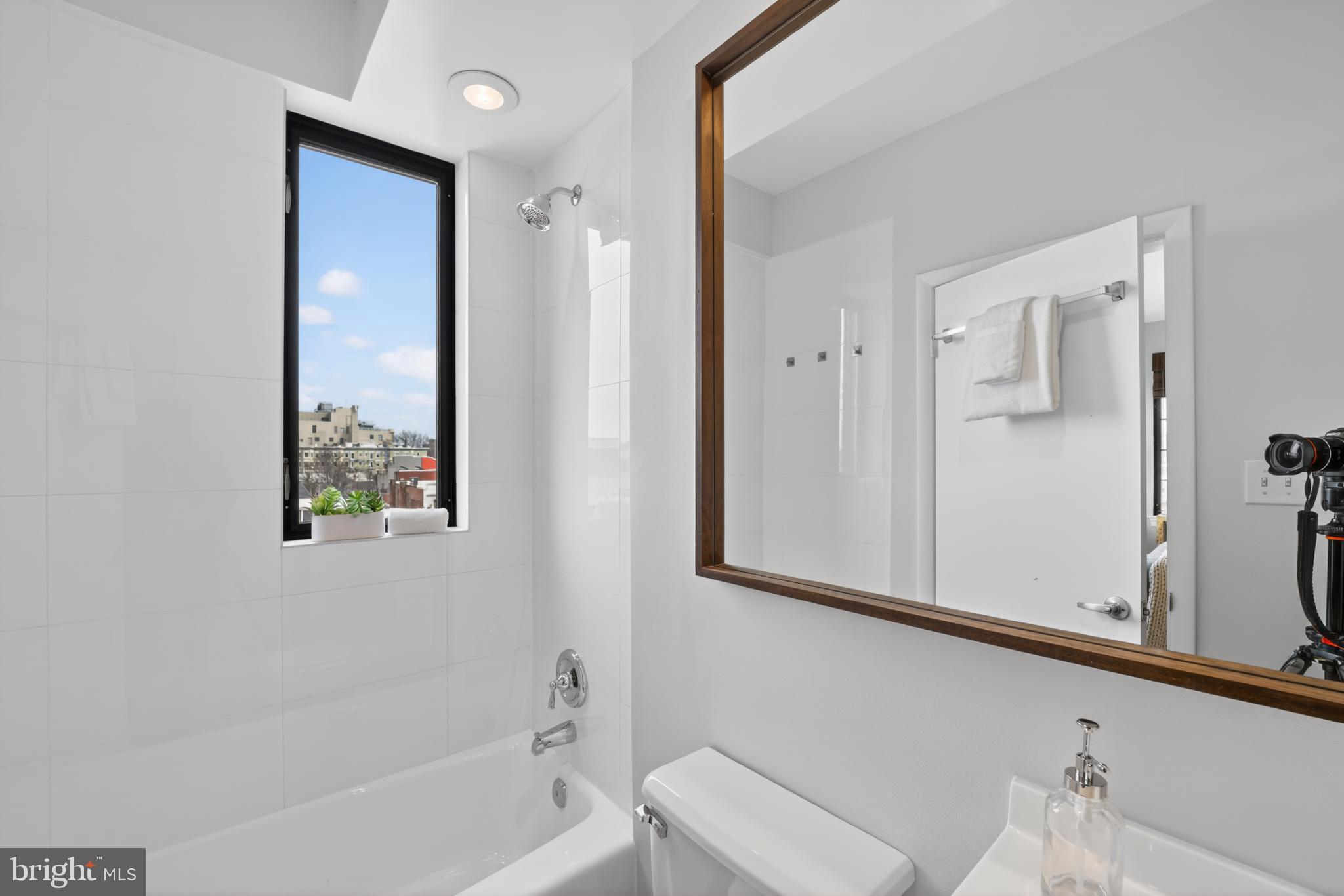 1701 16th Street Northwest, Unit 627 Washington, DC 20009 - Photo 18 of 29 Bright and airy modern bathroom retreat.
