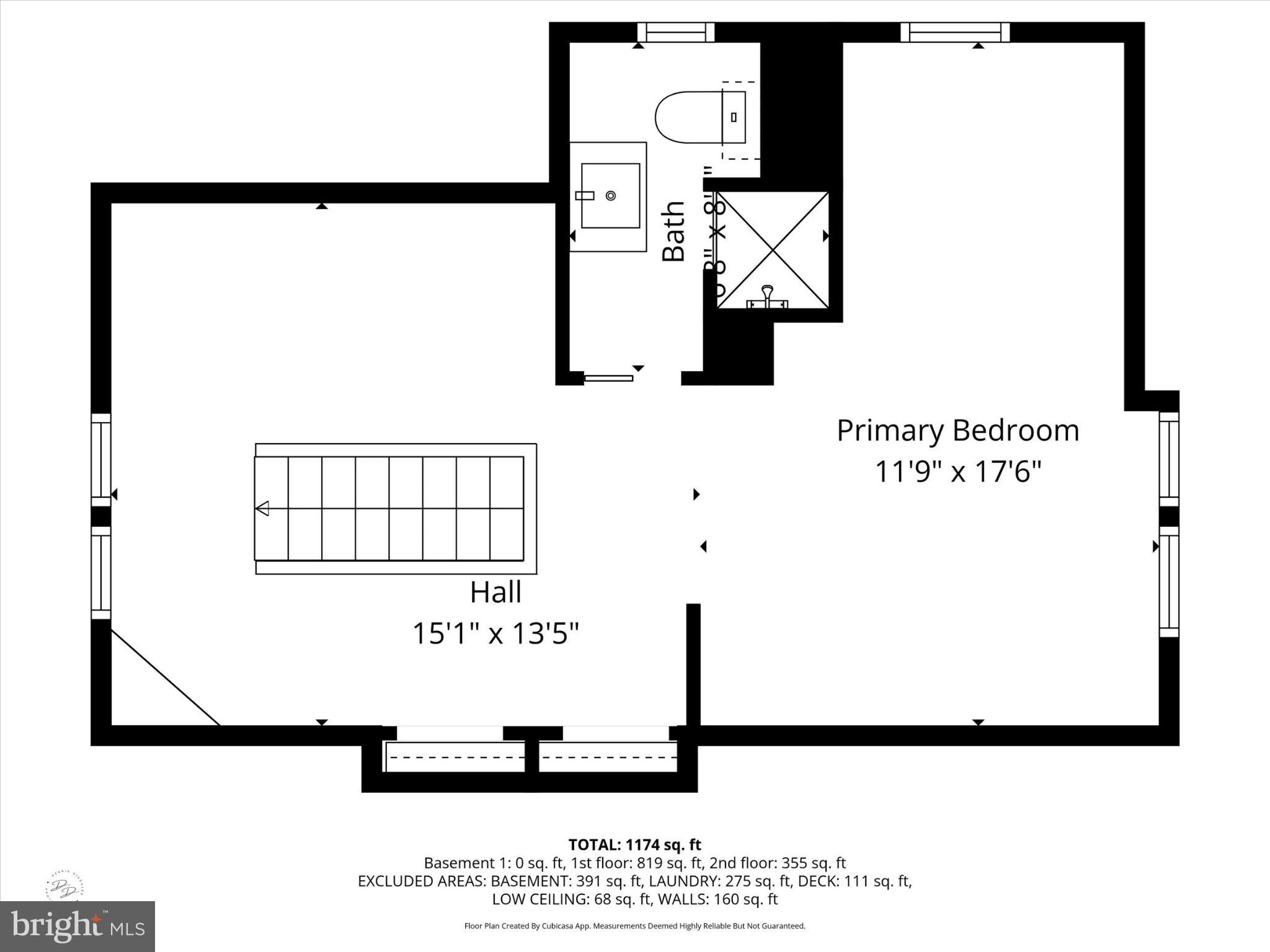 7 2nd Avenue New Castle, DE 19720 - Photo 43 of 44 Spacious floor plan with primary bedroom suite.