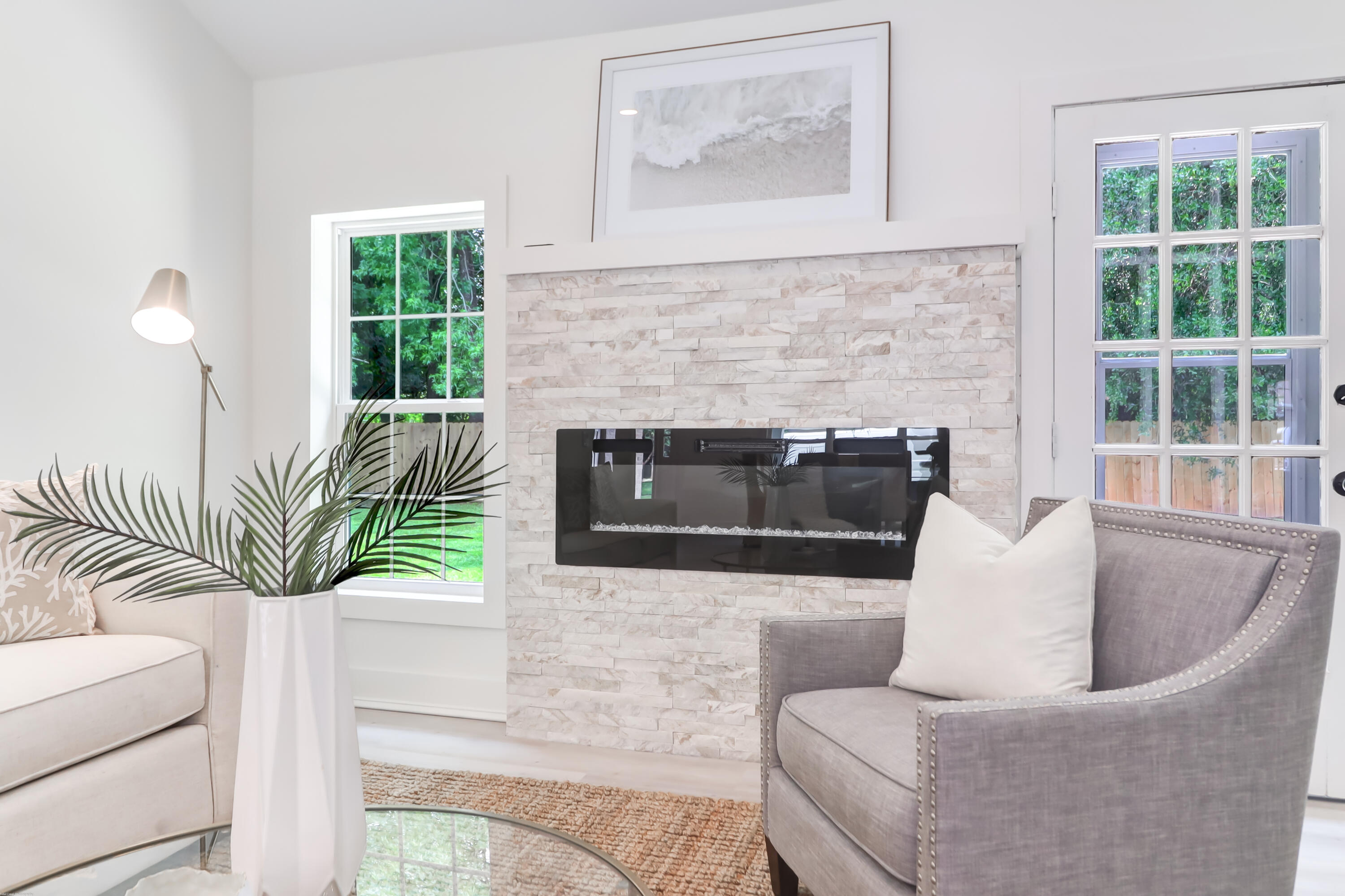1836 Banbury Road Charleston, SC 29414 - Photo 11 of 26 Stone Fireplace