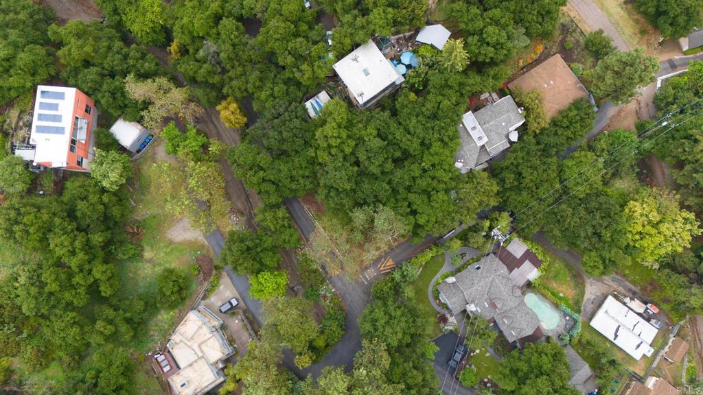 0 Shaw Ranch Road Pasadena, CA 91107 - Photo 2 of 4 an aerial view of a house with a yard and garden